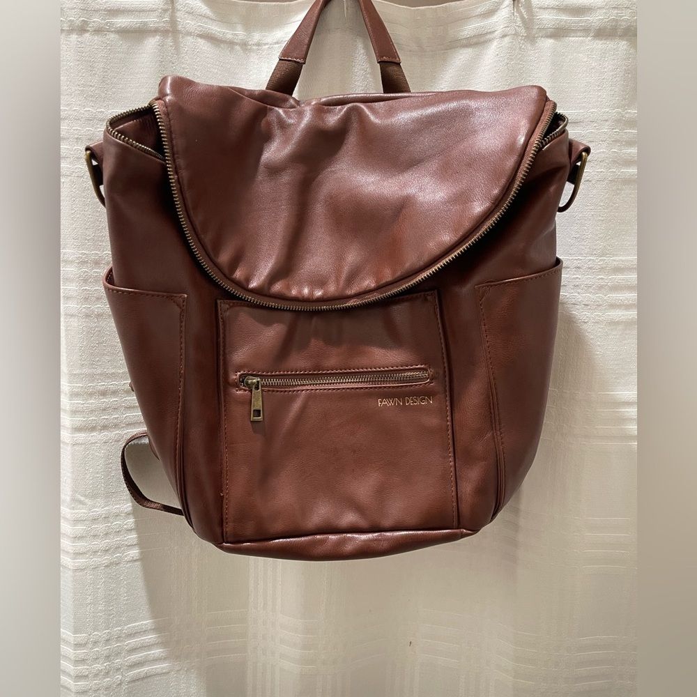 FAWN diaper bag brown
